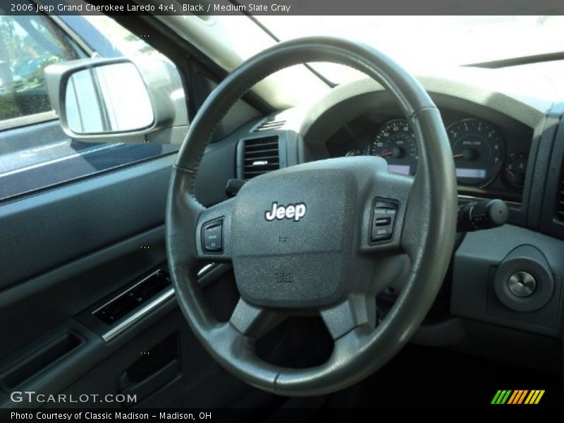 Black / Medium Slate Gray 2006 Jeep Grand Cherokee Laredo 4x4