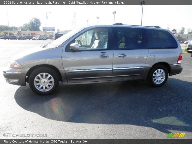 Light Parchment Gold Metallic / Medium Parchment Beige 2002 Ford Windstar Limited
