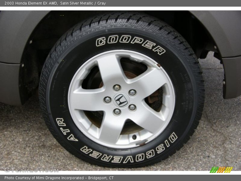 Satin Silver Metallic / Gray 2003 Honda Element EX AWD