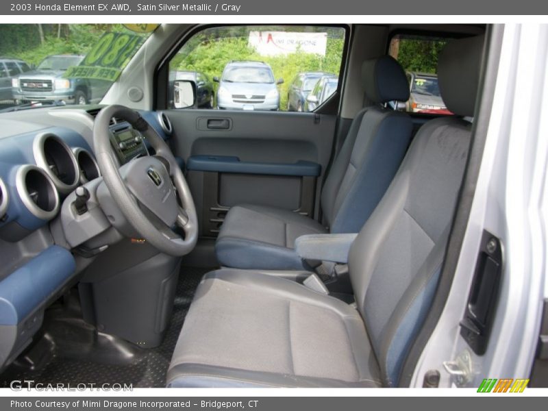 Satin Silver Metallic / Gray 2003 Honda Element EX AWD