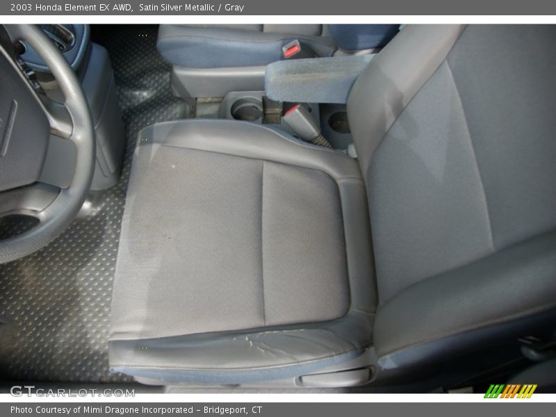 Satin Silver Metallic / Gray 2003 Honda Element EX AWD