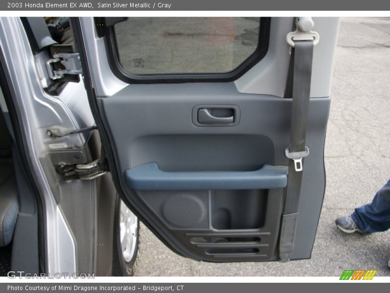 Satin Silver Metallic / Gray 2003 Honda Element EX AWD
