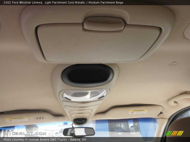 Light Parchment Gold Metallic / Medium Parchment Beige 2002 Ford Windstar Limited