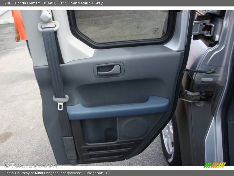 Satin Silver Metallic / Gray 2003 Honda Element EX AWD
