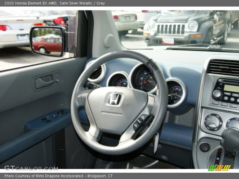 Satin Silver Metallic / Gray 2003 Honda Element EX AWD