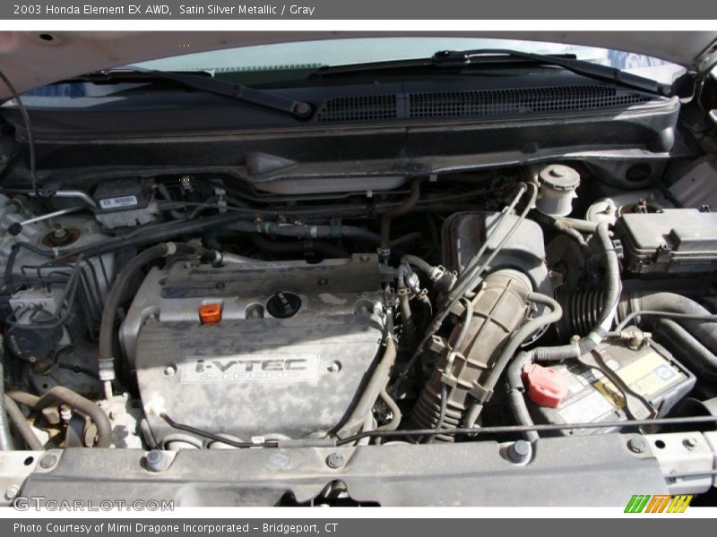 Satin Silver Metallic / Gray 2003 Honda Element EX AWD