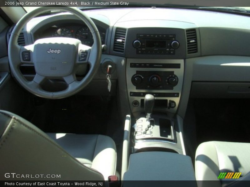 Black / Medium Slate Gray 2006 Jeep Grand Cherokee Laredo 4x4