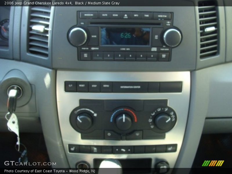 Black / Medium Slate Gray 2006 Jeep Grand Cherokee Laredo 4x4