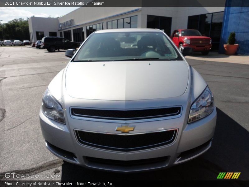 Silver Ice Metallic / Titanium 2011 Chevrolet Malibu LS