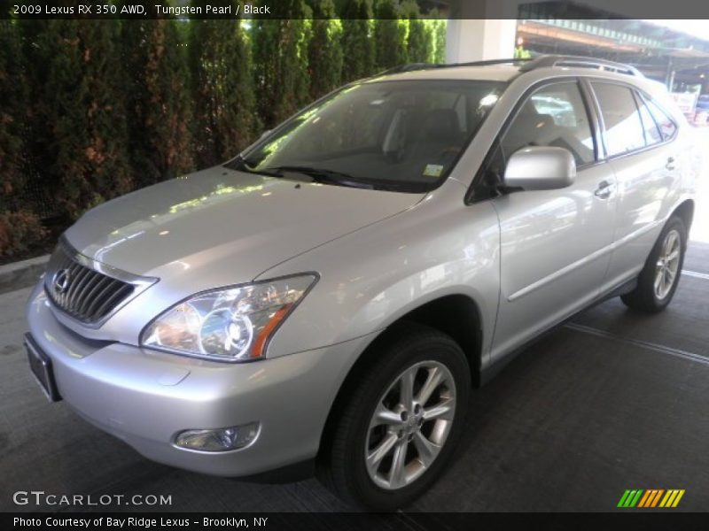 Tungsten Pearl / Black 2009 Lexus RX 350 AWD