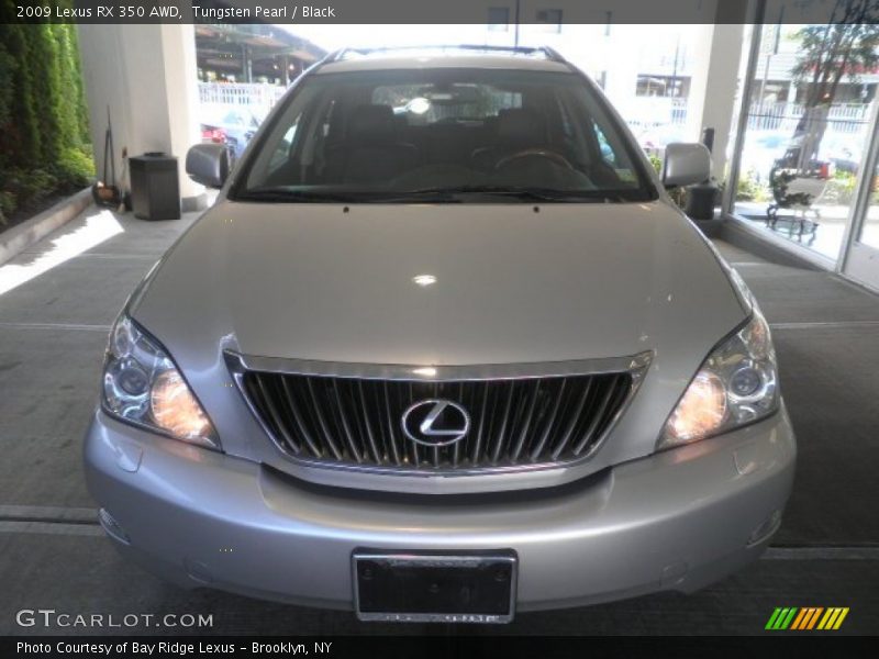 Tungsten Pearl / Black 2009 Lexus RX 350 AWD