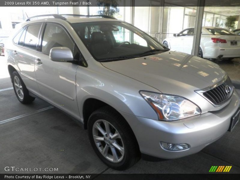 Tungsten Pearl / Black 2009 Lexus RX 350 AWD