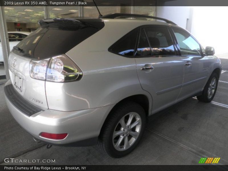 Tungsten Pearl / Black 2009 Lexus RX 350 AWD