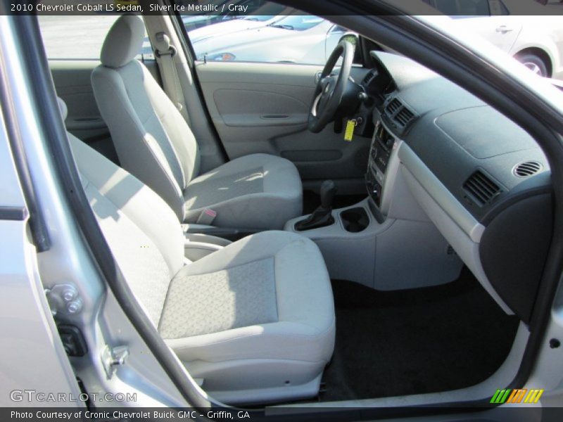 Silver Ice Metallic / Gray 2010 Chevrolet Cobalt LS Sedan