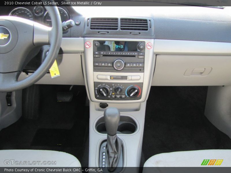 Silver Ice Metallic / Gray 2010 Chevrolet Cobalt LS Sedan