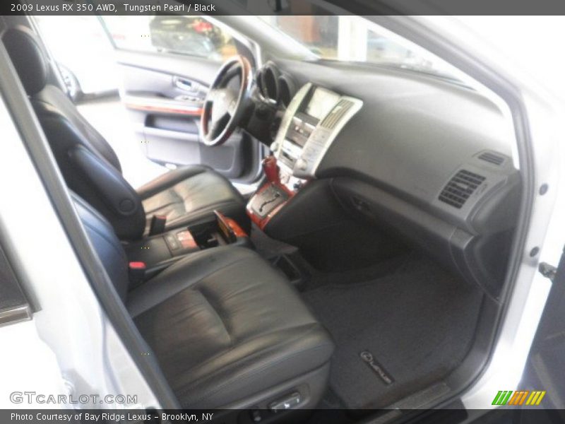 Tungsten Pearl / Black 2009 Lexus RX 350 AWD