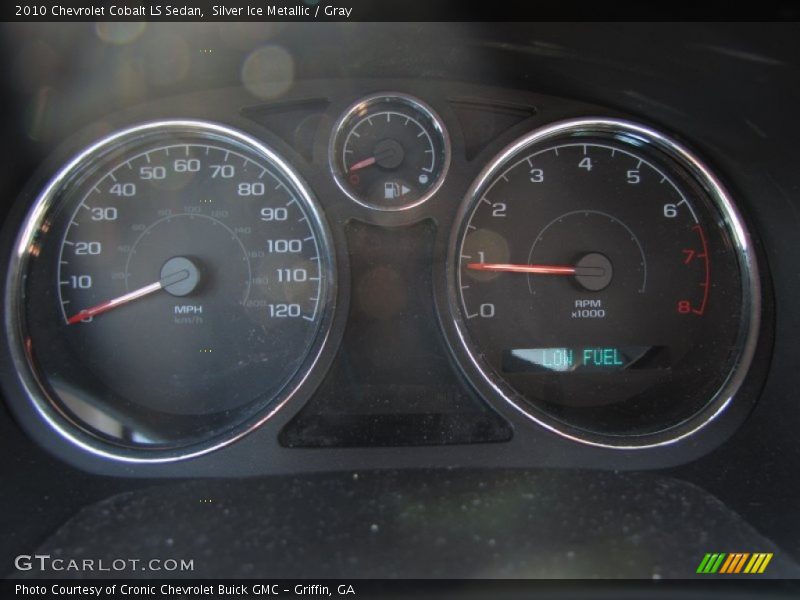 Silver Ice Metallic / Gray 2010 Chevrolet Cobalt LS Sedan
