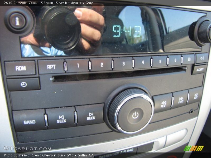 Silver Ice Metallic / Gray 2010 Chevrolet Cobalt LS Sedan