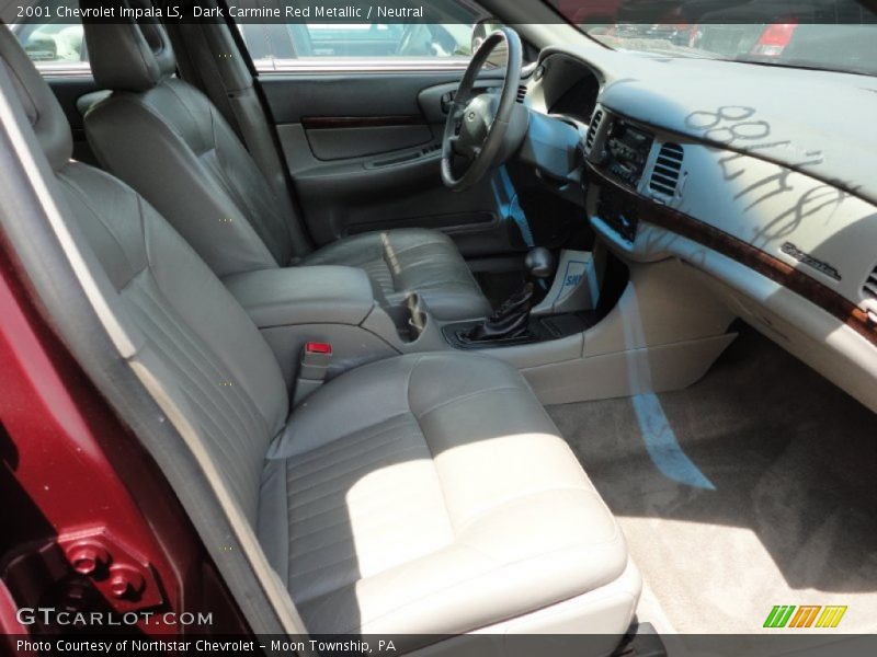Dark Carmine Red Metallic / Neutral 2001 Chevrolet Impala LS
