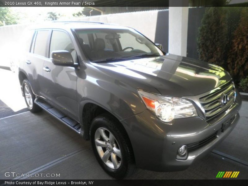 Knights Armor Pearl / Sepia 2010 Lexus GX 460
