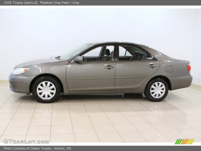 Phantom Gray Pearl / Gray 2005 Toyota Camry LE
