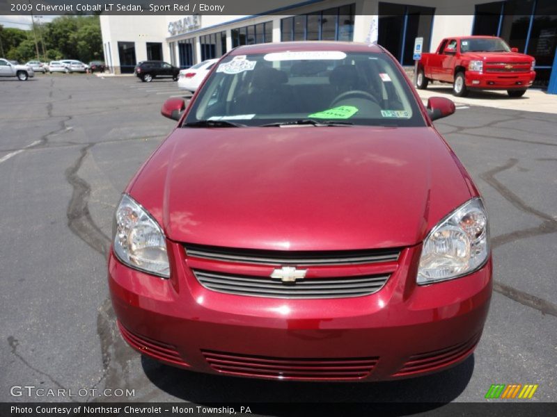 Sport Red / Ebony 2009 Chevrolet Cobalt LT Sedan