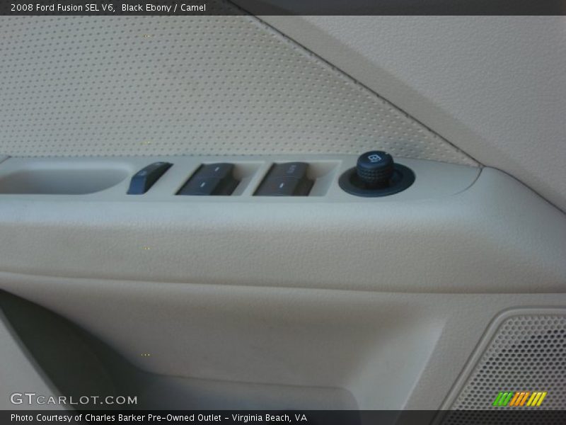 Black Ebony / Camel 2008 Ford Fusion SEL V6