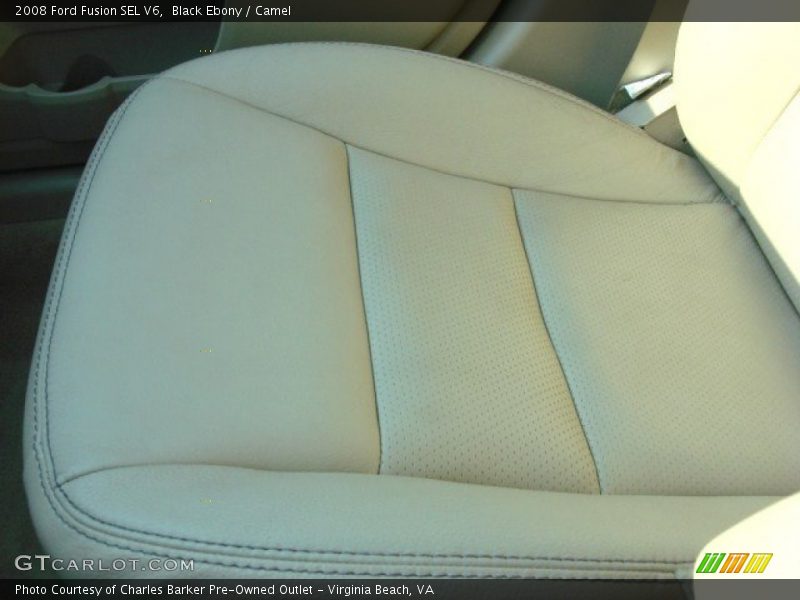 Black Ebony / Camel 2008 Ford Fusion SEL V6