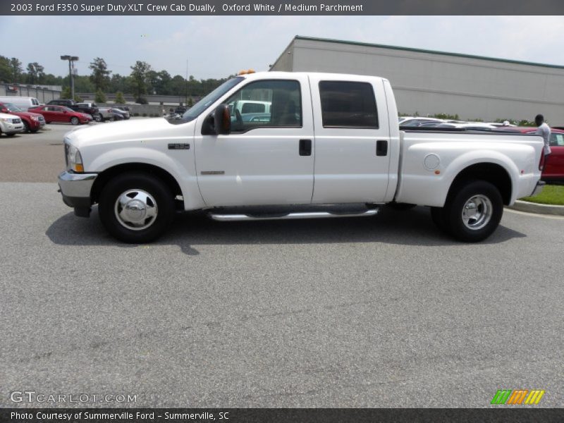  2003 F350 Super Duty XLT Crew Cab Dually Oxford White