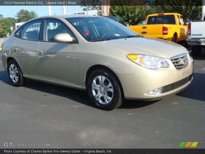 Laguna Sand / Beige 2010 Hyundai Elantra GLS