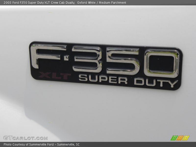  2003 F350 Super Duty XLT Crew Cab Dually Logo