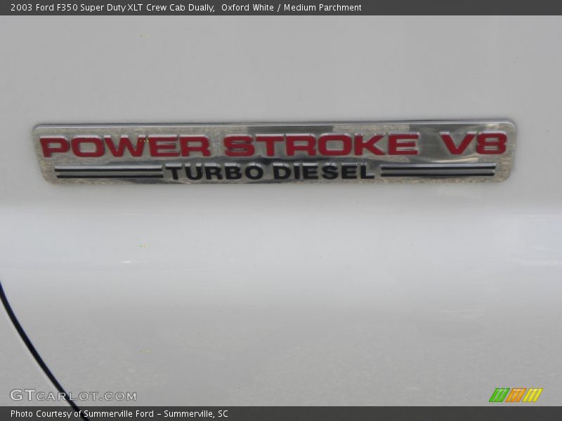  2003 F350 Super Duty XLT Crew Cab Dually Logo