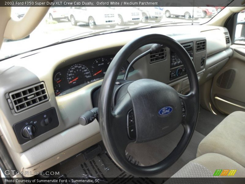 Dashboard of 2003 F350 Super Duty XLT Crew Cab Dually