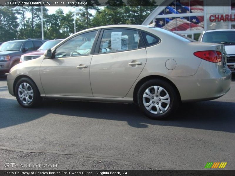 Laguna Sand / Beige 2010 Hyundai Elantra GLS