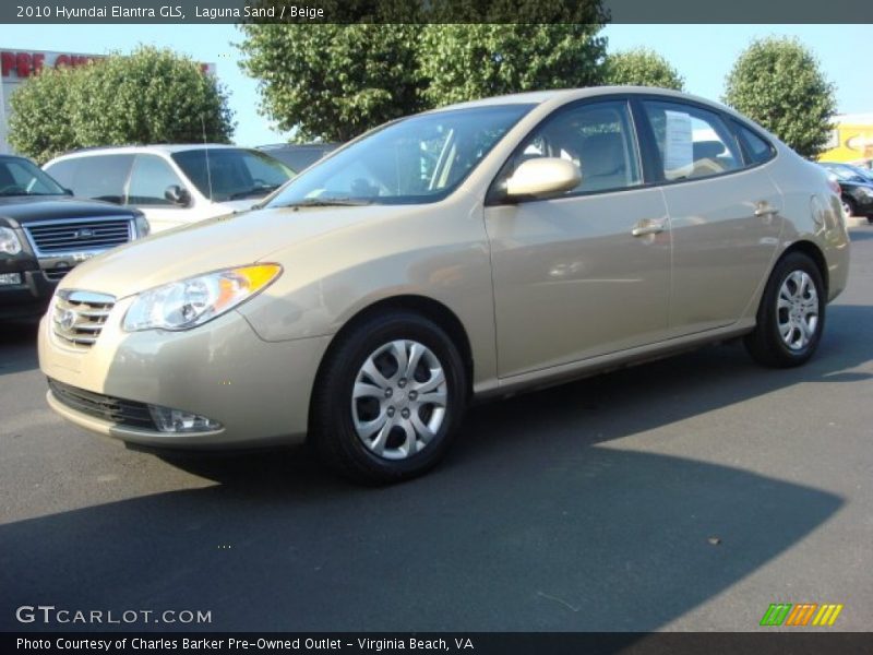 Laguna Sand / Beige 2010 Hyundai Elantra GLS
