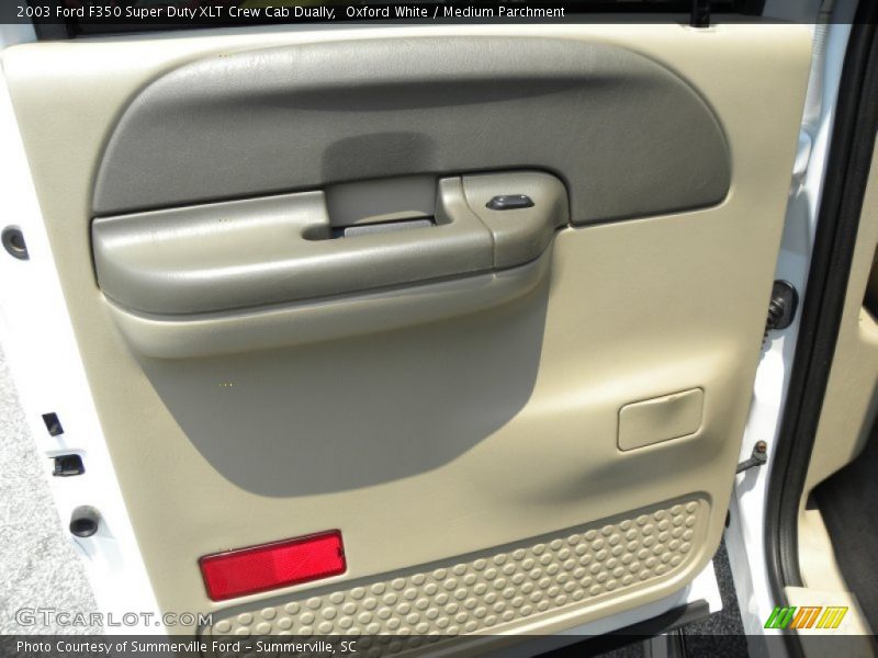 Oxford White / Medium Parchment 2003 Ford F350 Super Duty XLT Crew Cab Dually