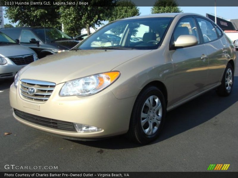 Laguna Sand / Beige 2010 Hyundai Elantra GLS