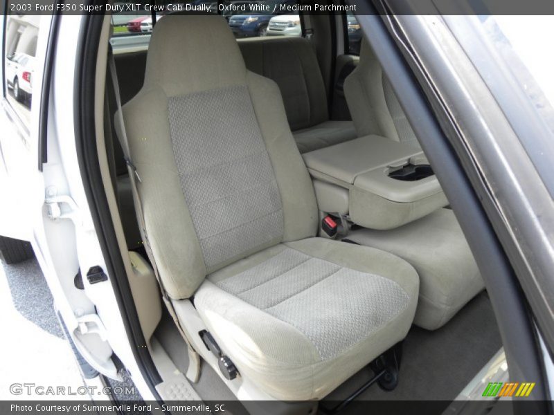  2003 F350 Super Duty XLT Crew Cab Dually Medium Parchment Interior