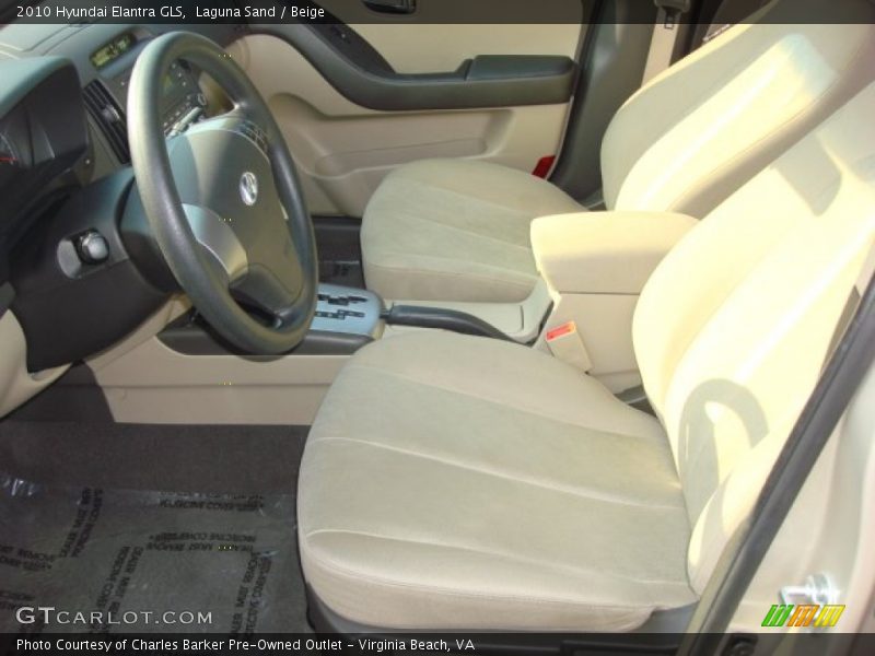 Laguna Sand / Beige 2010 Hyundai Elantra GLS