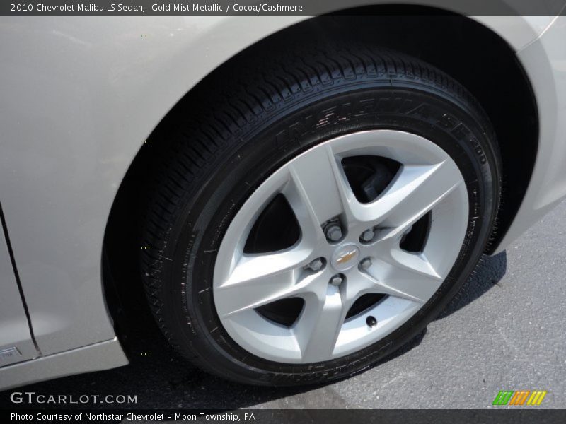 Gold Mist Metallic / Cocoa/Cashmere 2010 Chevrolet Malibu LS Sedan