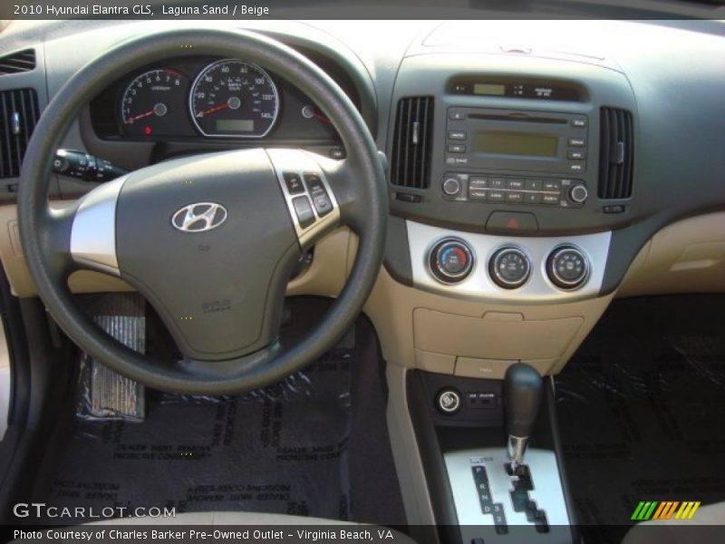 Laguna Sand / Beige 2010 Hyundai Elantra GLS
