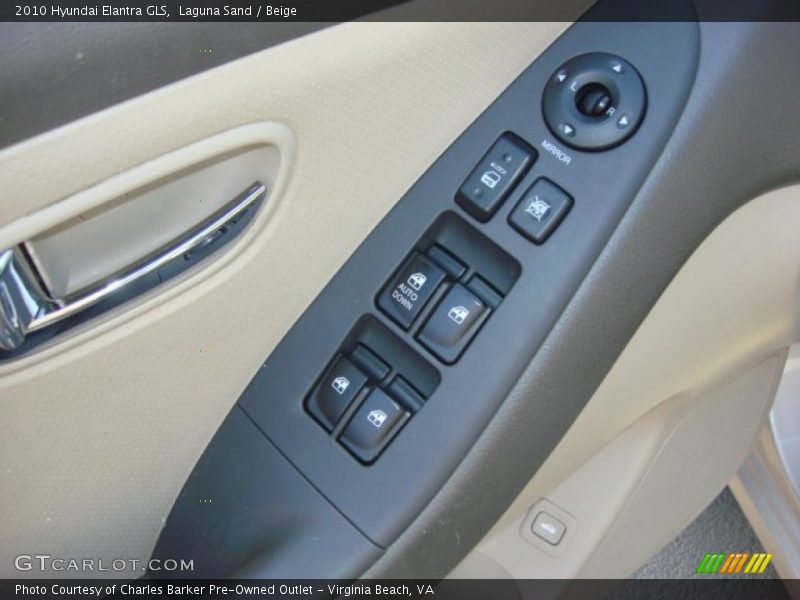 Laguna Sand / Beige 2010 Hyundai Elantra GLS