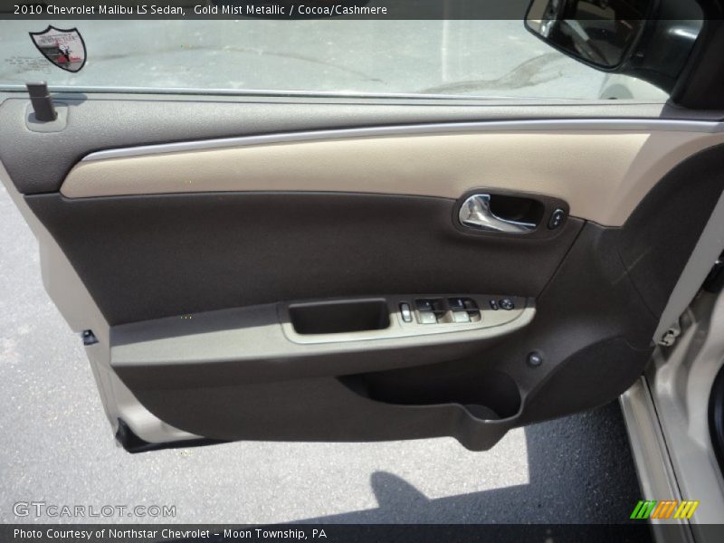 Gold Mist Metallic / Cocoa/Cashmere 2010 Chevrolet Malibu LS Sedan