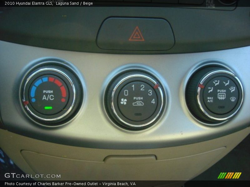Laguna Sand / Beige 2010 Hyundai Elantra GLS
