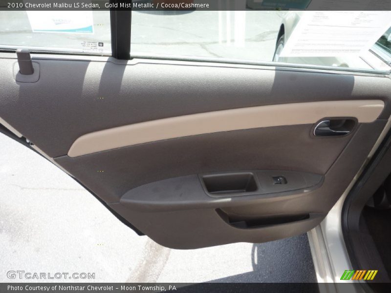 Gold Mist Metallic / Cocoa/Cashmere 2010 Chevrolet Malibu LS Sedan