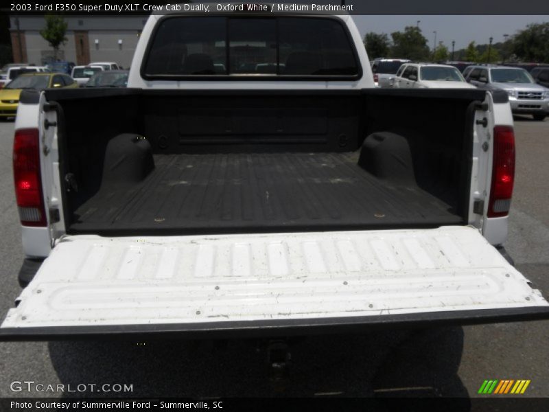 Oxford White / Medium Parchment 2003 Ford F350 Super Duty XLT Crew Cab Dually