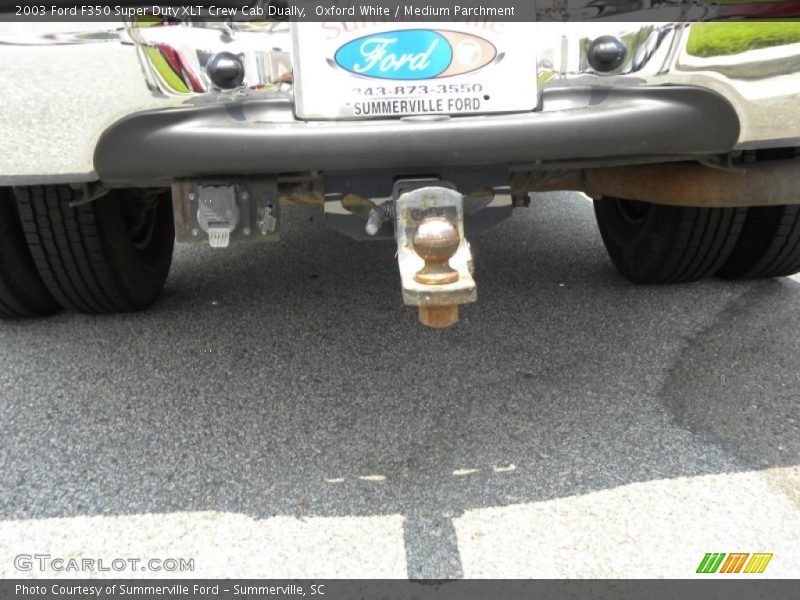 Oxford White / Medium Parchment 2003 Ford F350 Super Duty XLT Crew Cab Dually