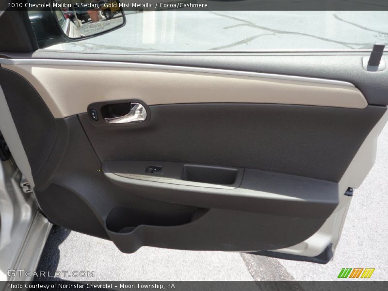 Gold Mist Metallic / Cocoa/Cashmere 2010 Chevrolet Malibu LS Sedan