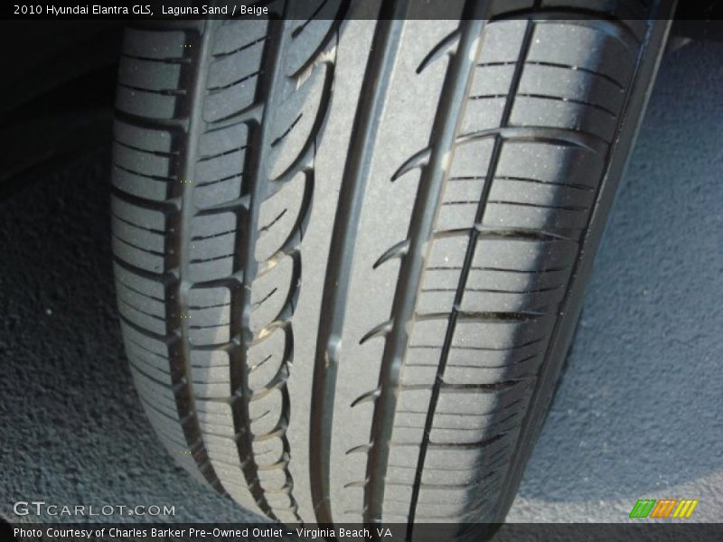 Laguna Sand / Beige 2010 Hyundai Elantra GLS