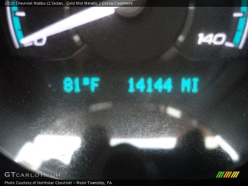 Gold Mist Metallic / Cocoa/Cashmere 2010 Chevrolet Malibu LS Sedan